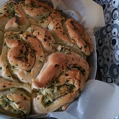 Herbal Wrinkled Bread