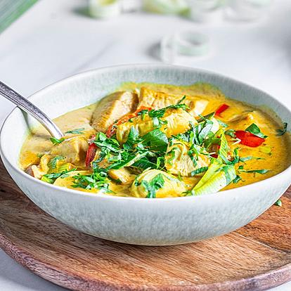 Chicken Curry Leek soup